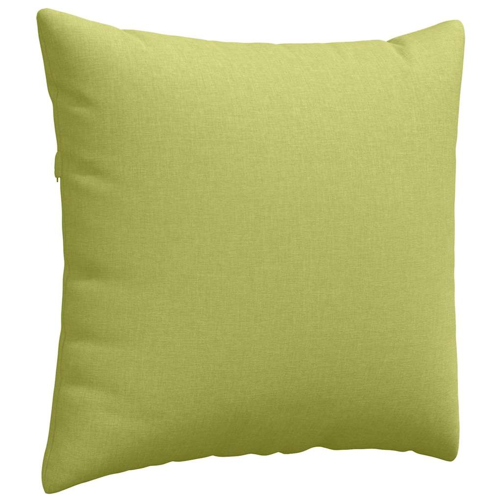 Cuscini da Divano 2 pcs Verde chiaro 45 x 45 cm Tessuto | homemem39