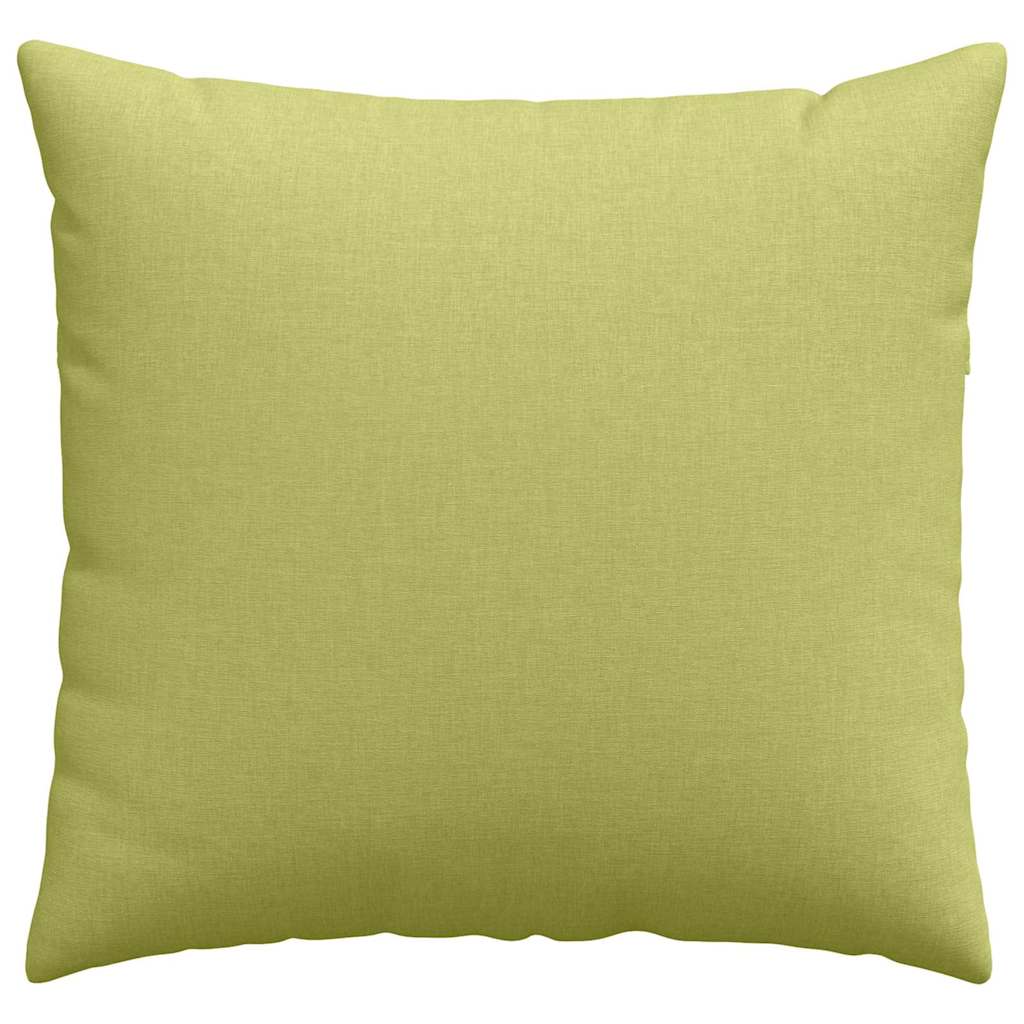 Cuscini da Divano 2 pcs Verde chiaro 45 x 45 cm Tessuto | homemem39