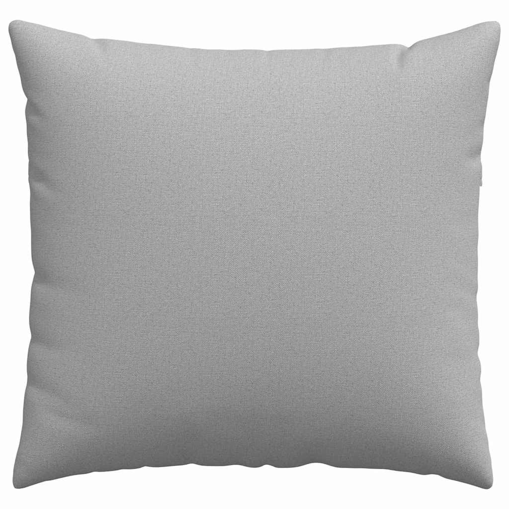 Cuscini da Divano 2 pcs Grigio Nuvola 45 x 45 cm Tessuto | homemem39