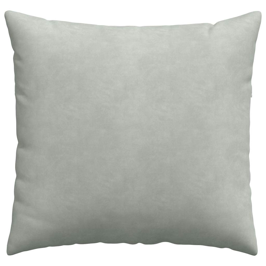 Cuscini da Divano 2 pcs Grigio chiaro 45 x 45 cm | homemem39