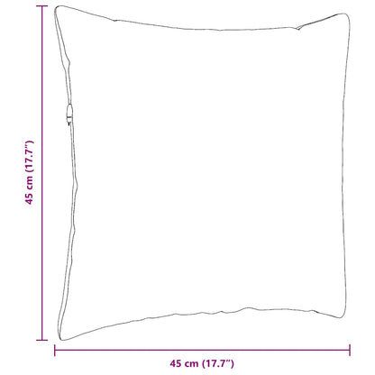 Cuscini da Divano 2 pcs Grigio chiaro 45 x 45 cm | homemem39