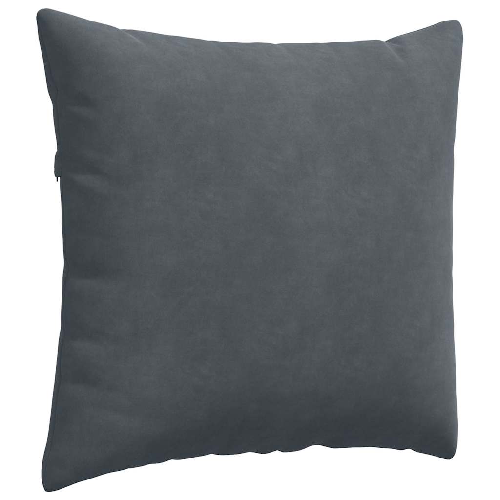 Cuscini da Divano 2 pcs Grigio scuro 45 x 45 cm | homemem39