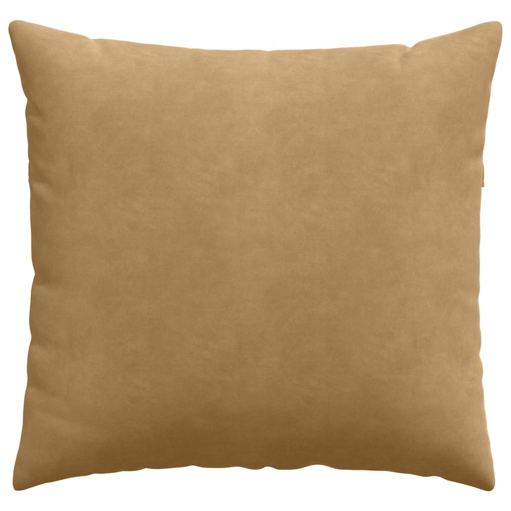 Cuscini da Divano 2 pcs Marrone 45 x 45 cm Tessuto in Cords | homemem39