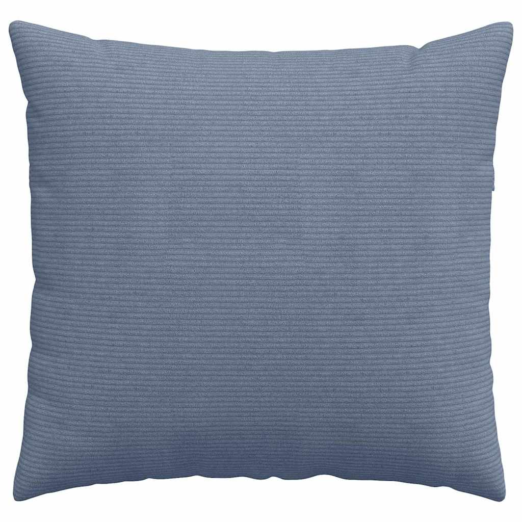Cuscini da Divano 2 pcs Blu 45 x 45 cm Tessuto in Cords | homemem39