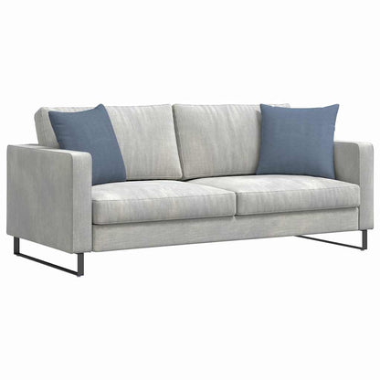 Cuscini da Divano 2 pcs Blu 45 x 45 cm Tessuto in Cords | homemem39