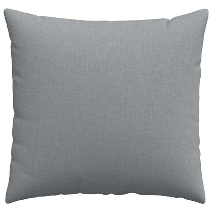 Cuscini da Divano 2 pcs Grigio chiaro 50 x 50 cm Tessuto | homemem39