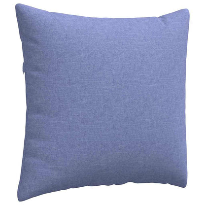 Cuscini da Divano 2 pcs Blu jeans 50 x 50 cm Tessuto | homemem39