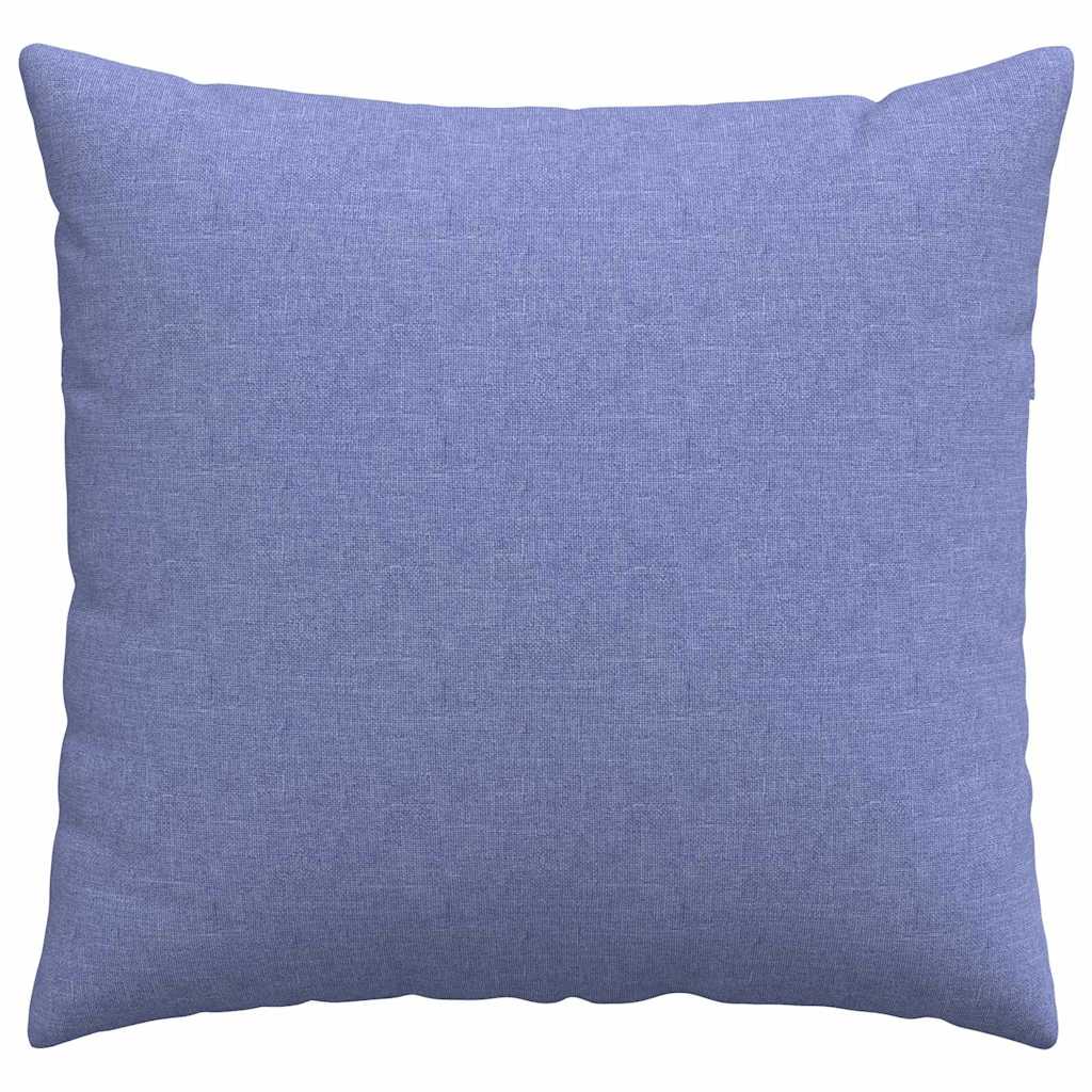 Cuscini da Divano 2 pcs Blu jeans 50 x 50 cm Tessuto | homemem39