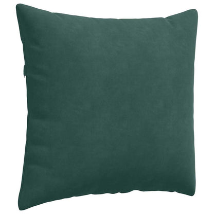 Cuscini da Divano 2 pcs Verde Scuro 50 x 50 cm Tessuto in Cords | homemem39
