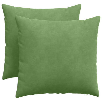 Cuscini da Divano 2 pcs Verde chiaro 50 x 50 cm | homemem39