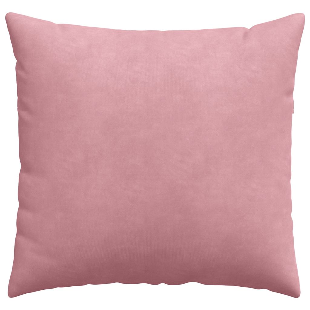 Cuscini da Divano 2 pcs Rosa 50 x 50 cm Tessuto in Cords
