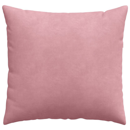 Cuscini da Divano 2 pcs Rosa 50 x 50 cm Tessuto in Cords