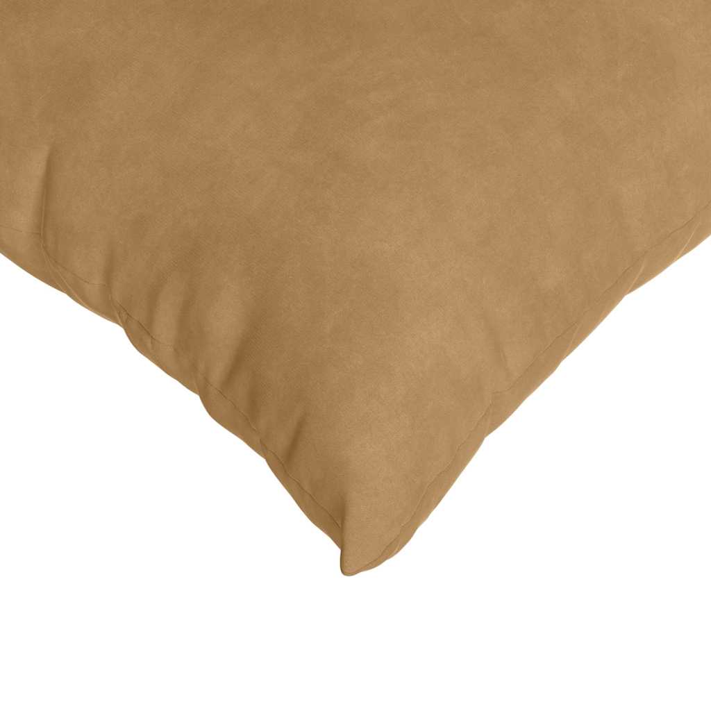Cuscini da Divano 2 pcs Marrone 50 x 50 cm Tessuto in Cords | homemem39
