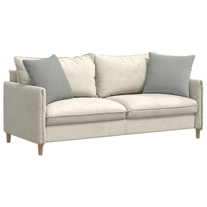 Cuscini da Divano 2 pcs Grigio chiaro 50 x 50 cm Tessuto | homemem39
