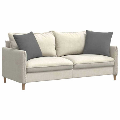Cuscini da Divano 2 pcs Grigio scuro 50 x 50 cm Tessuto | homemem39