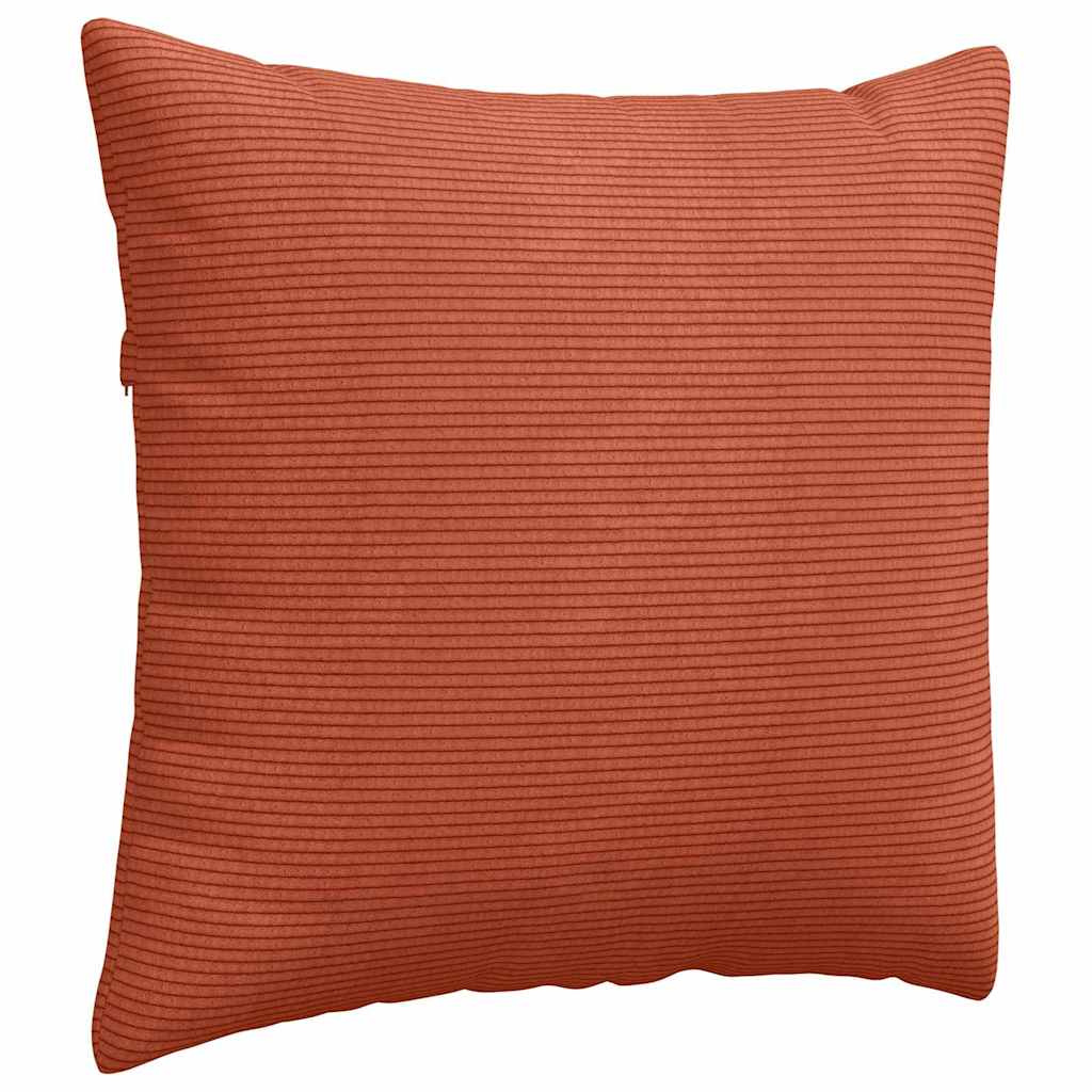 Cuscini da Divano 2 pcs Rosso Arancio 50 x 50 cm | homemem39