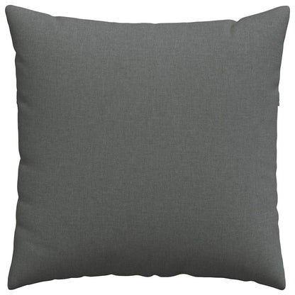 Cuscini da Divano 2 pcs Grigio scuro 60 x 60 cm Tessuto | homemem39