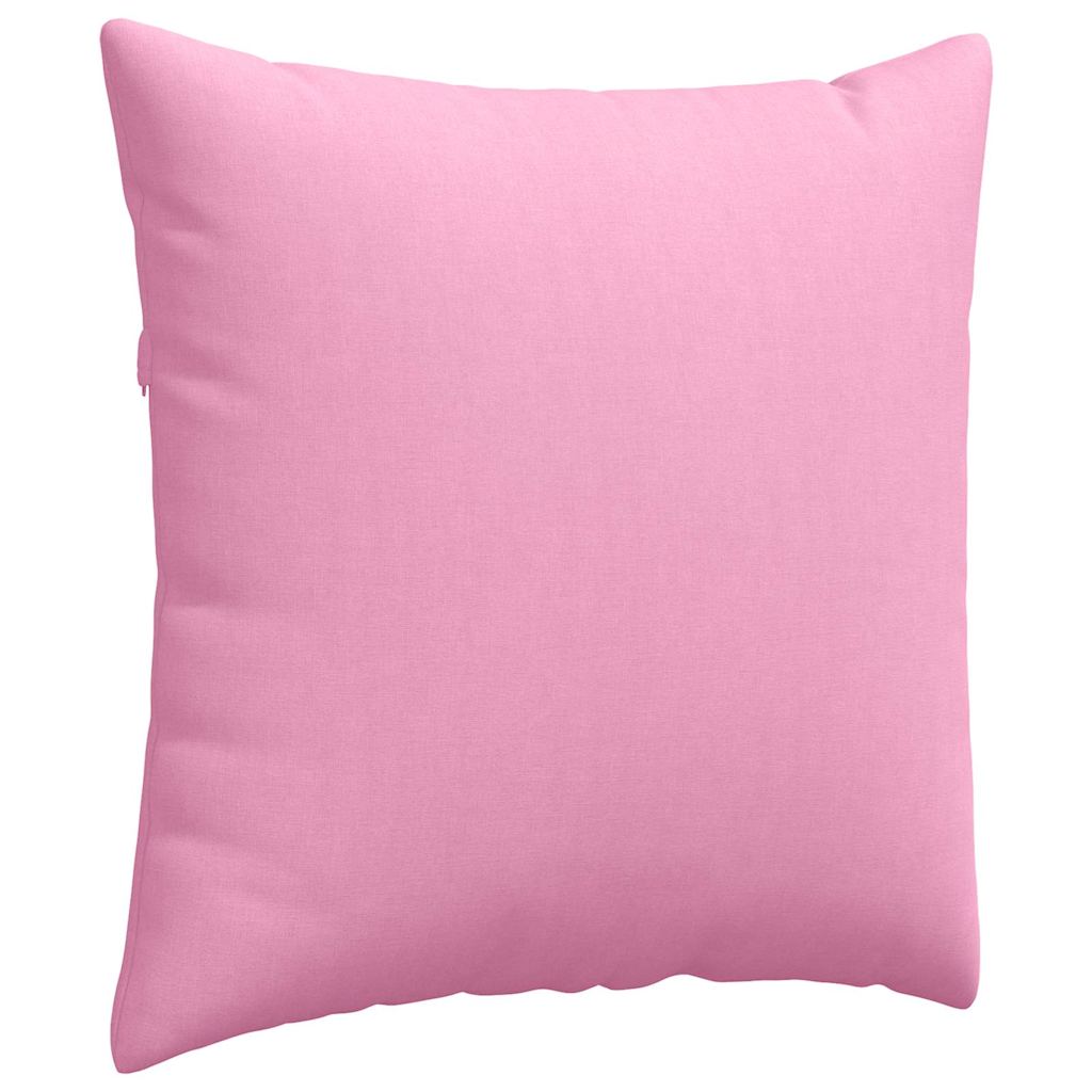 Cuscini da Divano 2 pcs Rosa 60 x 60 cm Tessuto | homemem39