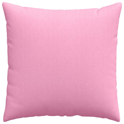 Cuscini da Divano 2 pcs Rosa 60 x 60 cm Tessuto