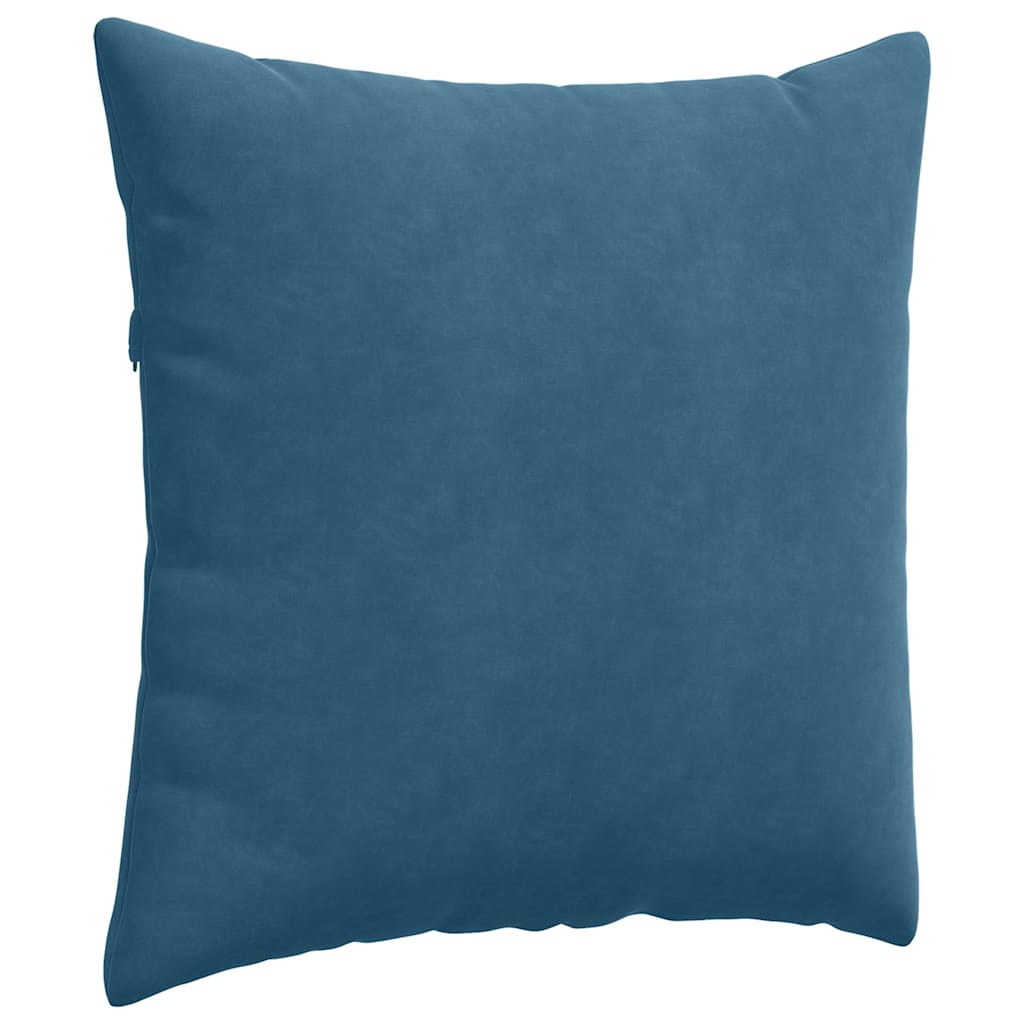 Cuscini da Divano 2 pcs Blu 60 x 60 cm Tessuto in Cords | homemem39