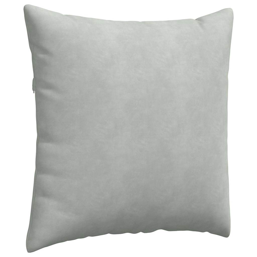 Cuscini da Divano 2 pcs Grigio chiaro 60 x 60 cm | homemem39