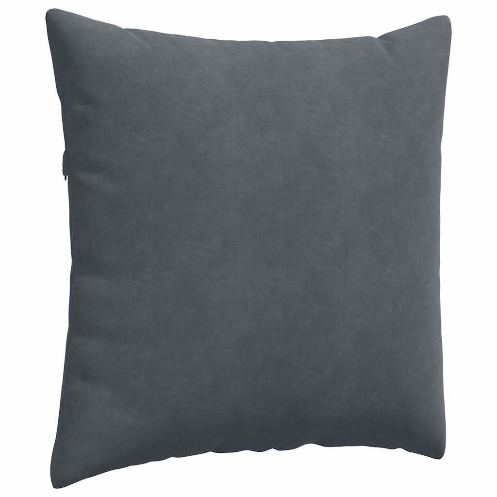 Cuscini da Divano 2 pcs Grigio scuro 60 x 60 cm | homemem39
