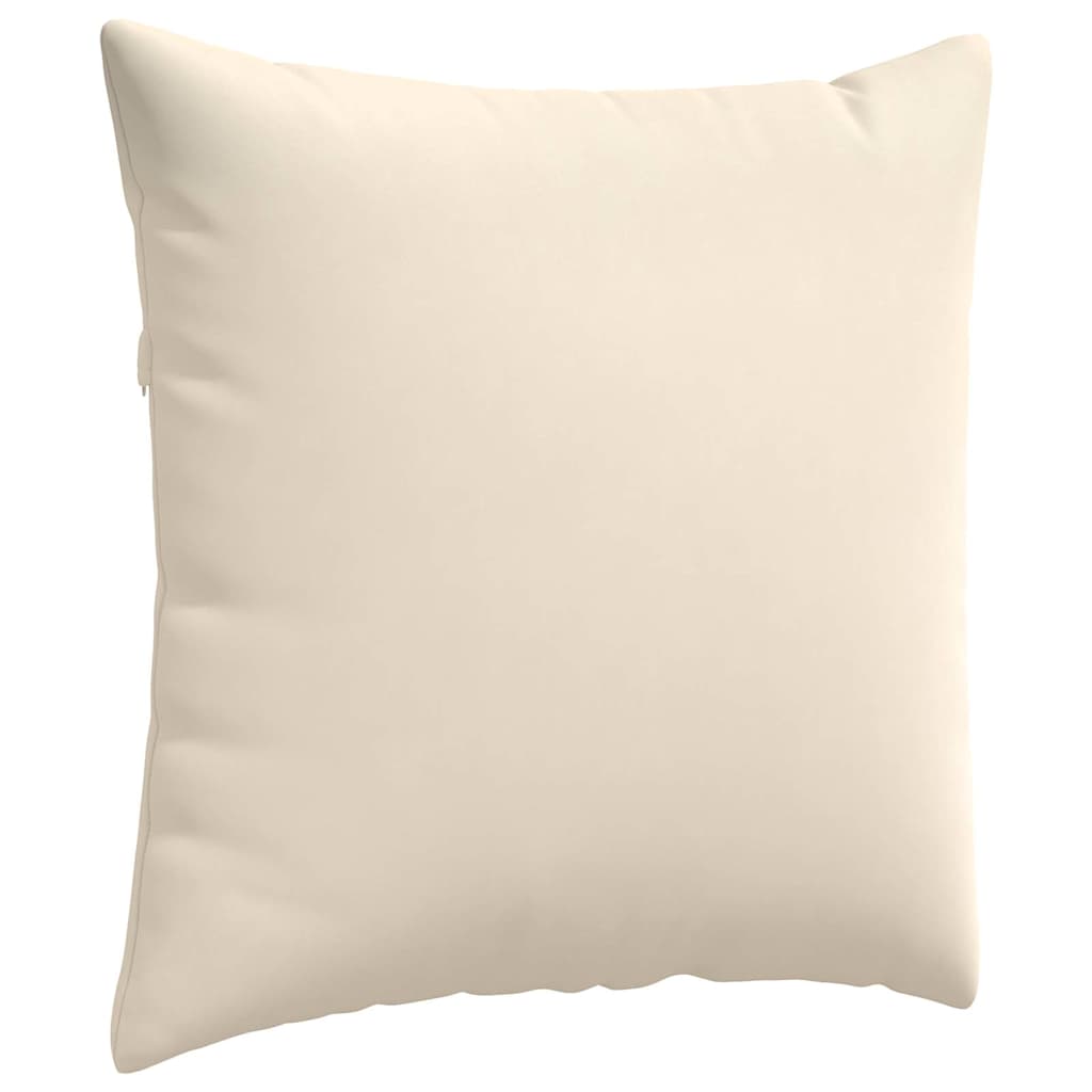 Cuscini da Divano 2 pcs Beige 60 x 60 cm Tessuto | homemem39
