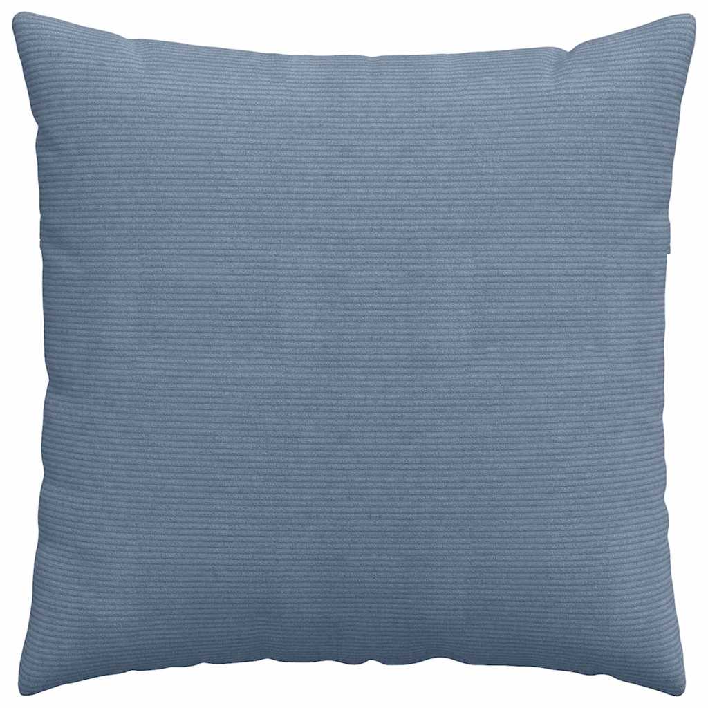 Cuscini da Divano 2 pcs Blu 60 x 60 cm Tessuto in Cords | homemem39