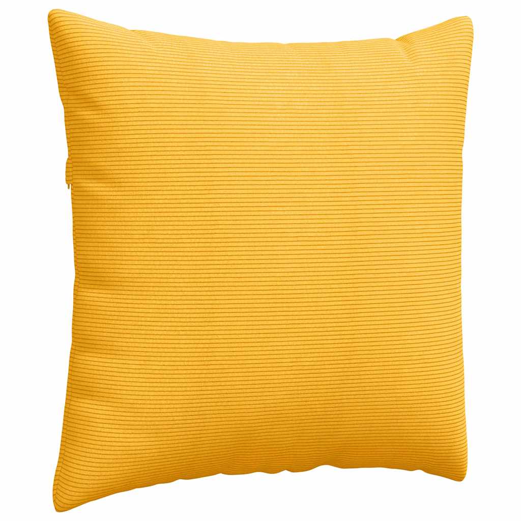 Cuscini da Divano 2 pcs Giallo Chiaro 60 x 60 cm | homemem39