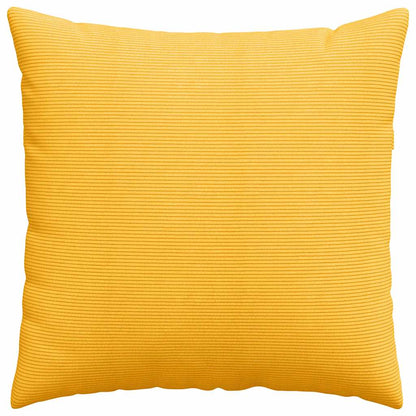 Cuscini da Divano 2 pcs Giallo Chiaro 60 x 60 cm