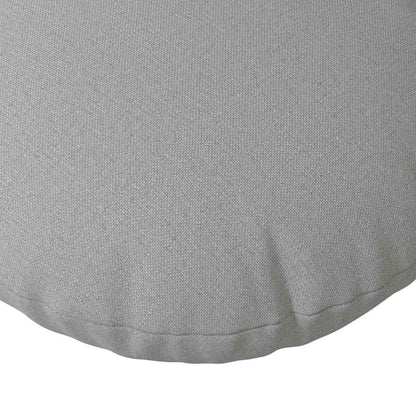 Cuscini per Seduta 2 pcs Grigio Nuvola Ø30 x 13 cm Tessuto | homemem39