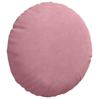 Cuscini per Seduta 2 pcs Rosa Ø30 x 13 cm Velluto | homemem39