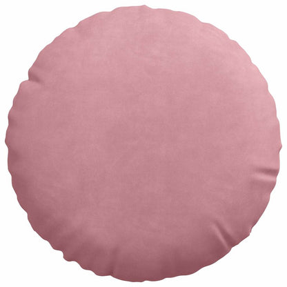Cuscini per Seduta 2 pcs Rosa Ø30 x 13 cm Velluto