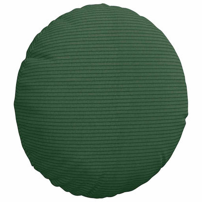 Cuscini per Seduta 2 pcs Verde Scuro Ø30 x 13 cm | homemem39