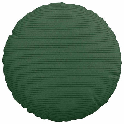 Cuscini per Seduta 2 pcs Verde Scuro Ø30 x 13 cm