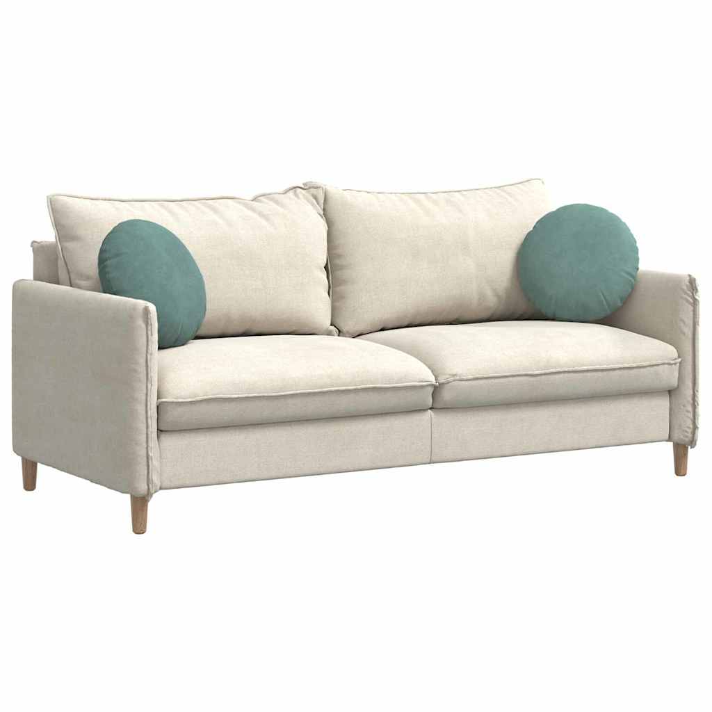 Cuscini per Seduta 2 pcs Verde Mare Ø 40 x 13 cm Velluto | homemem39