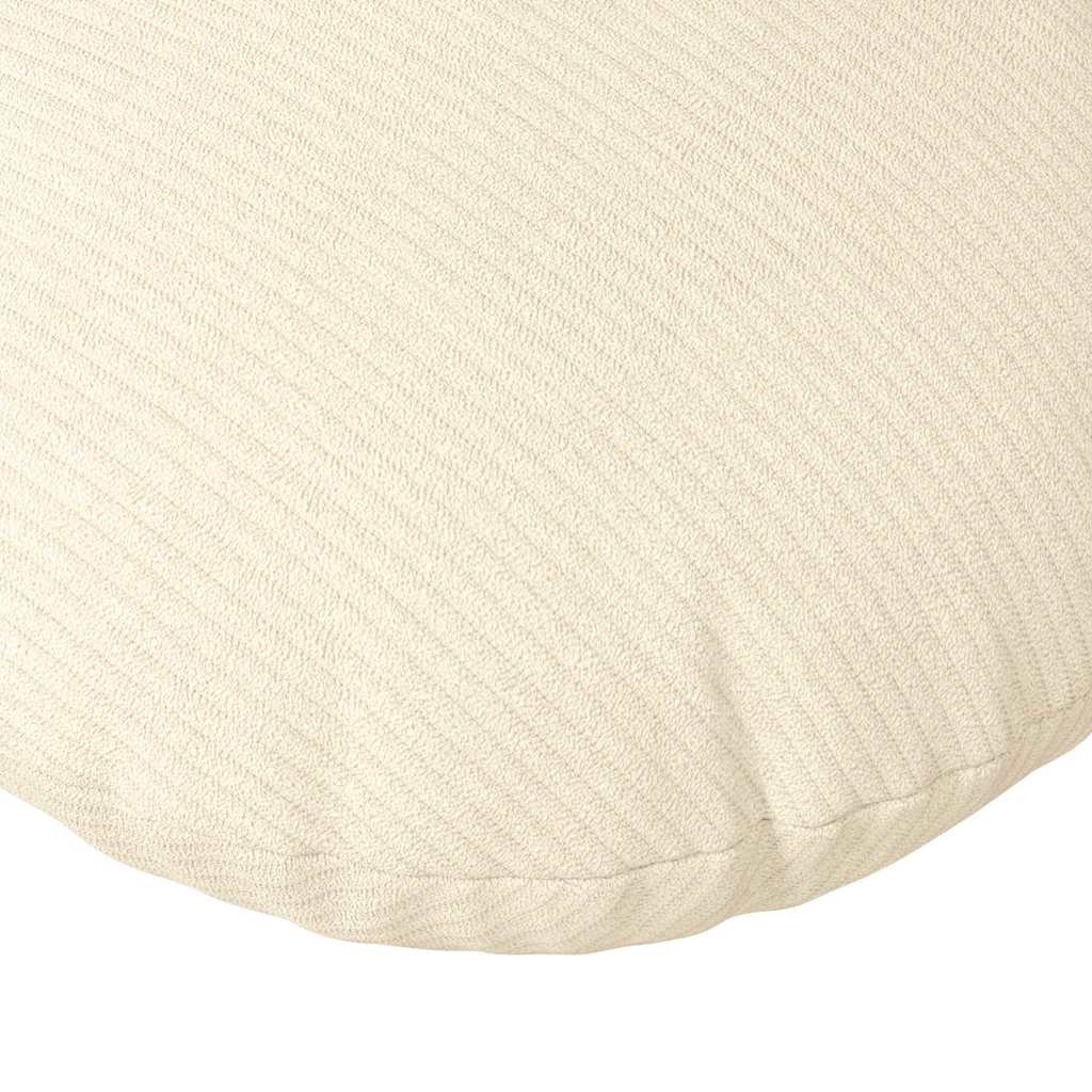 Cuscini per Seduta 2 pcs Crema Ø 40 cm Tessuto in Cords | homemem39