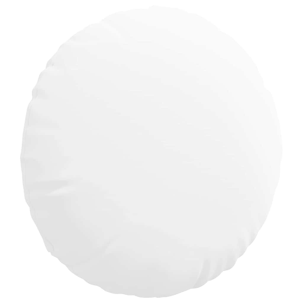 Cuscini per Seduta 2 pcs Bianco Ø50 x 19 cm Tessuto | homemem39