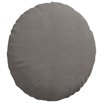 Cuscini per Seduta 2 pcs Grigio chiaro Ø50 x 19 cm