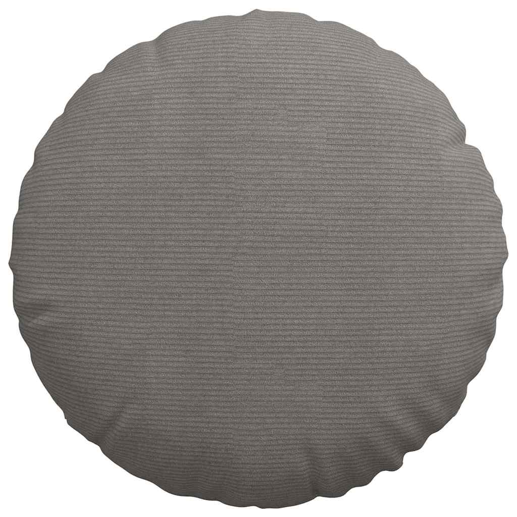 Cuscini per Seduta 2 pcs Grigio chiaro Ø50 x 19 cm | homemem39