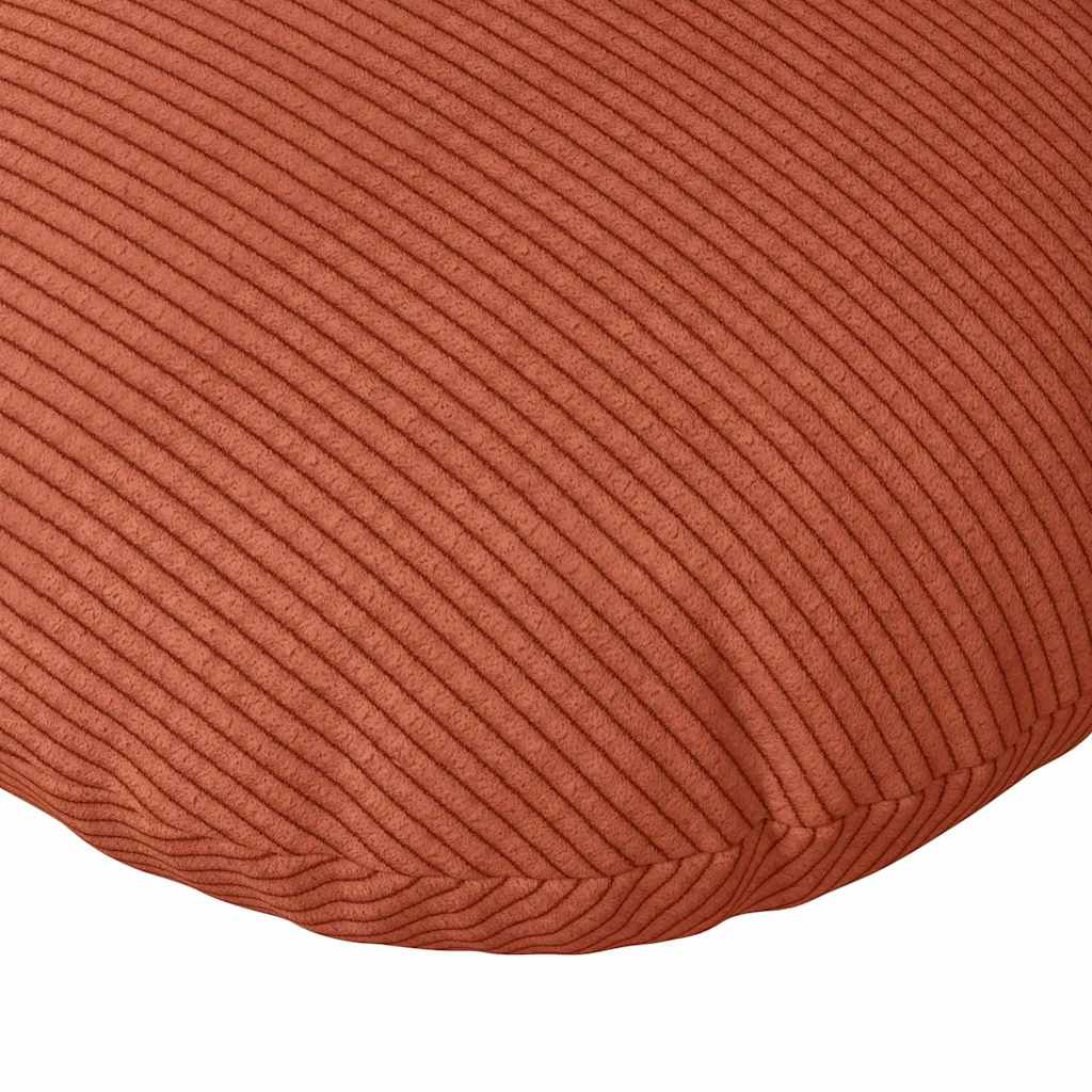 Cuscini per Seduta 2 pcs Rosso Arancio Ø50 x 19 cm | homemem39