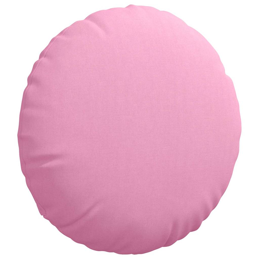 Cuscini per Seduta 2 pcs Rosa Ø60 x 21 cm Tessuto | homemem39