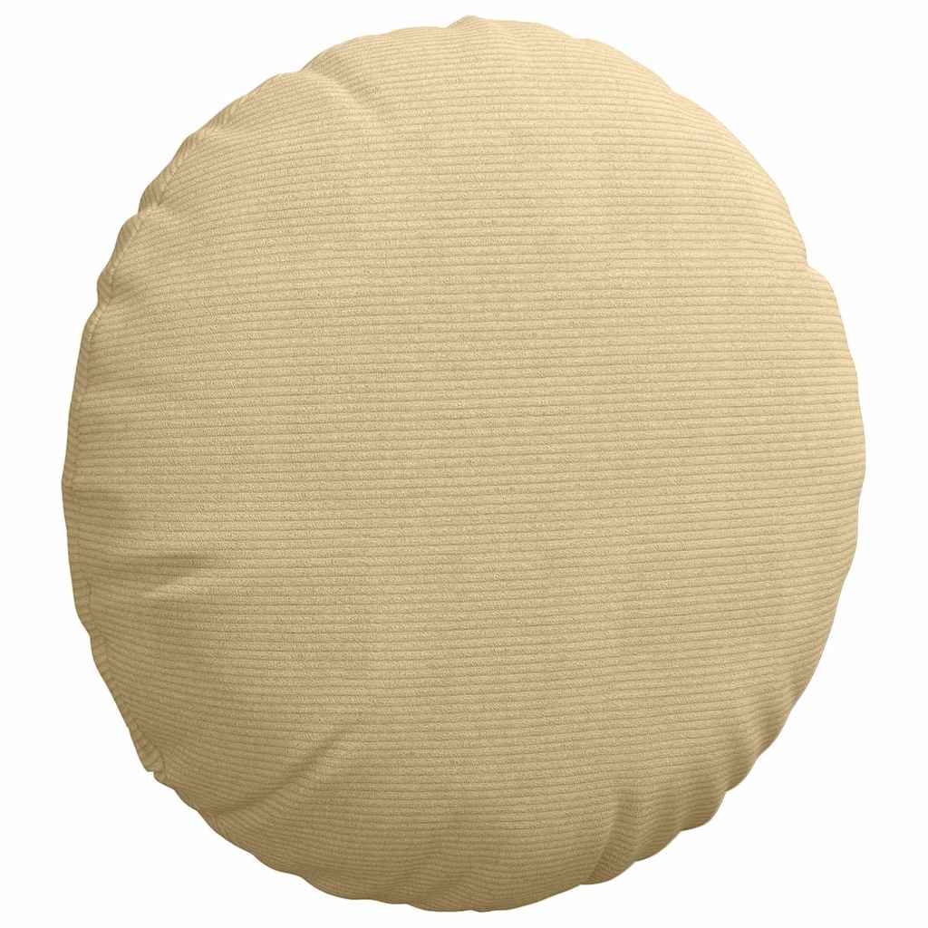 Cuscini per Seduta 2 pcs Grigio Verde Ø60 x 21 cm | homemem39