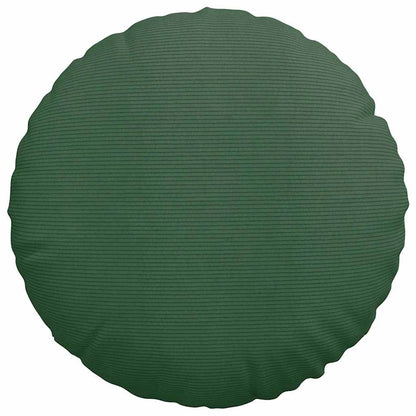 Cuscini per Seduta 2 pcs Verde Scuro Ø60 x 21 cm | homemem39