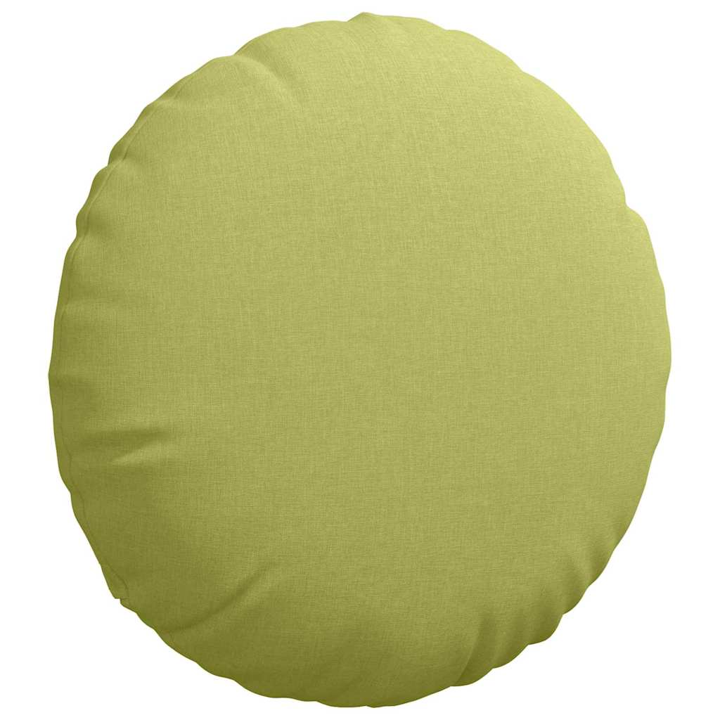 Cuscini per Seduta 2 pcs Verde chiaro Ø80 x 29 cm Tessuto | homemem39