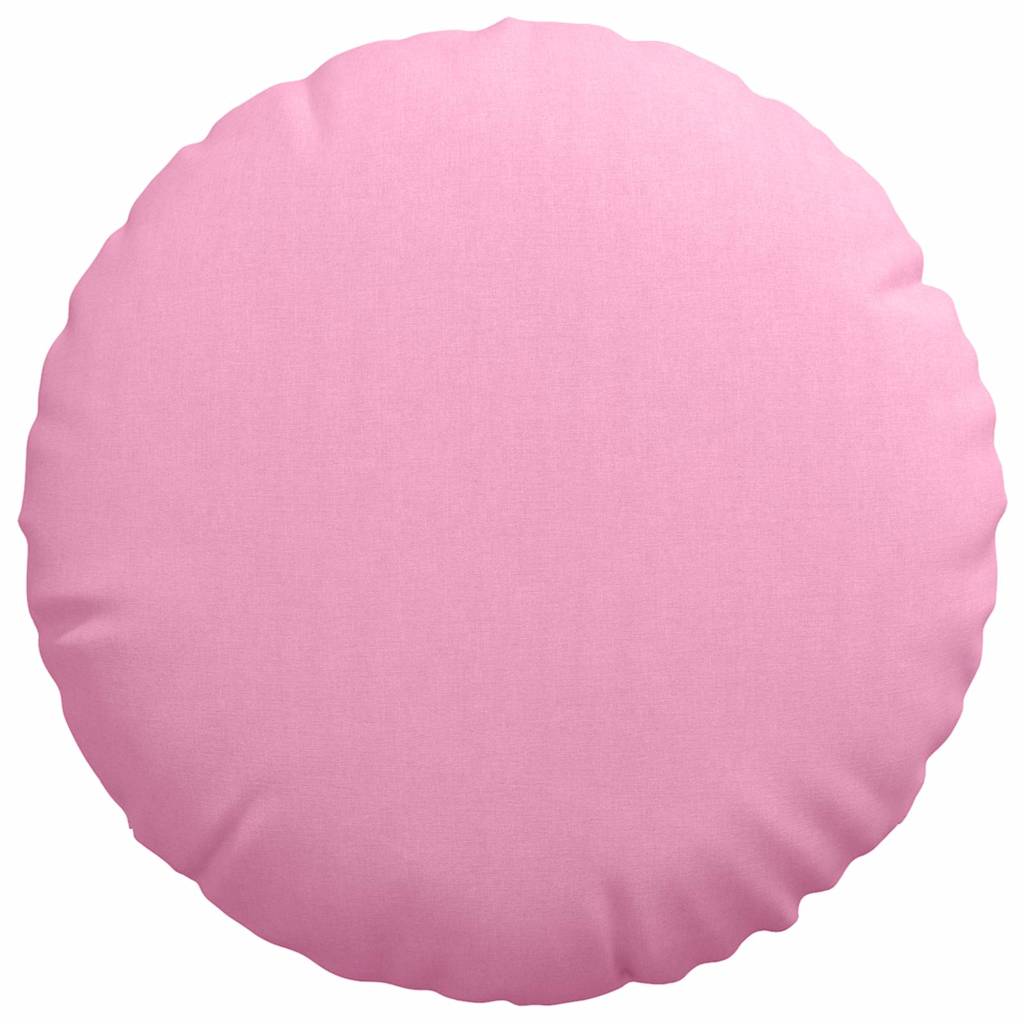 Cuscini per Seduta 2 pcs Rosa Ø80 x 29 cm Tessuto | homemem39