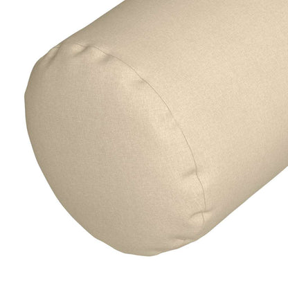Cuscini a rullo 2 pcs Crema Ø 15 x 40 cm Tessuto