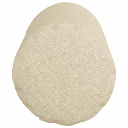 Cuscini a rullo 2 pcs Crema Ø 15 x 40 cm Tessuto