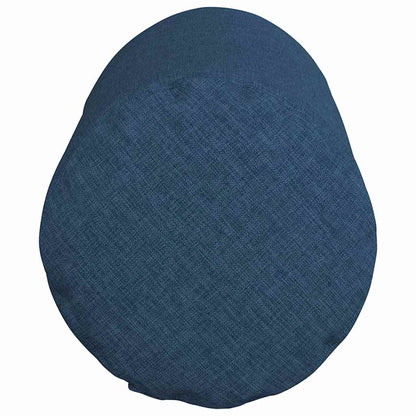 Cuscini a rullo 2 pcs Blu Ø 15 x 40 cm Tessuto