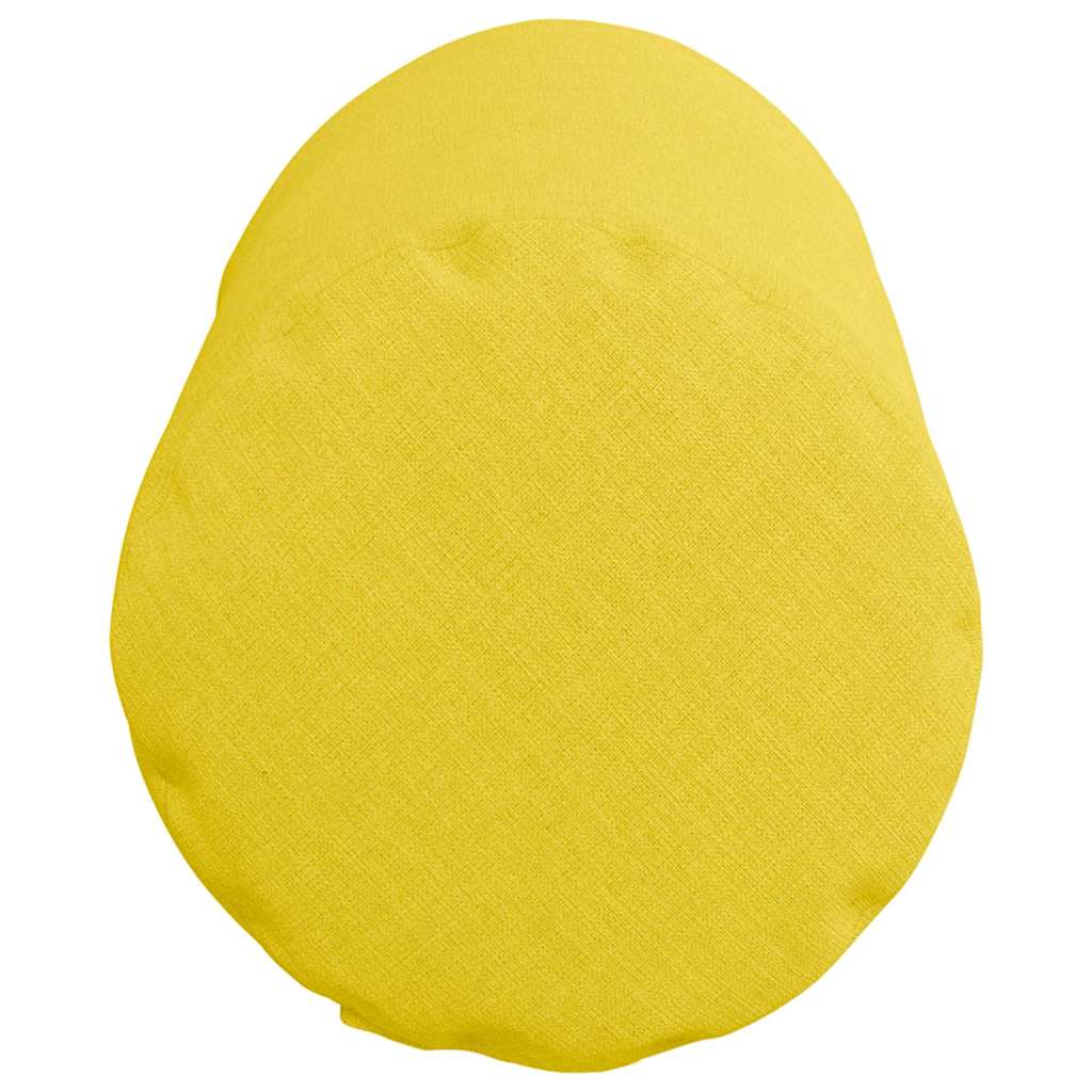 Cuscini a rullo 2 pcs Giallo Chiaro Ø 15 x 40 cm Tessuto | homemem39